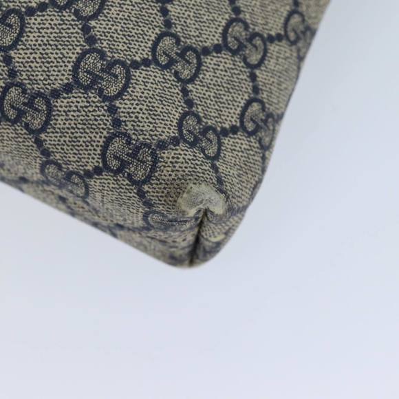 GUCCI GG Supreme Shoulder Bag PVC Outlet Navy 388924 Auth 73108 - Picture 8 of 16